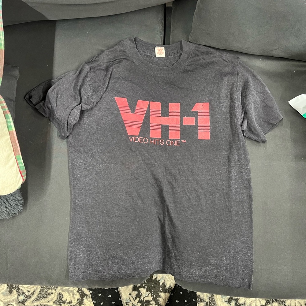 RARE Vintage SS Single Stitch VH1 MTV T-Shirt